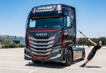 Кабины грузовиков IVECO превращаются в фитнес-залы