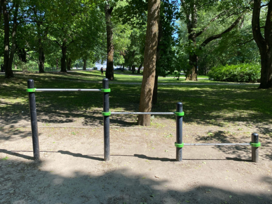 outdoor fitness zones in Tallinn